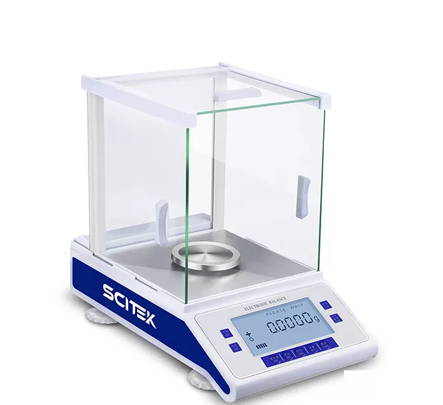 Electronic Analytical Balance, External Calibration