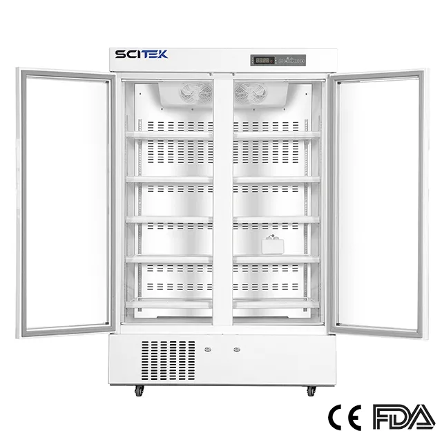 Double Door Laboratory Refrigerator - Gambar 3