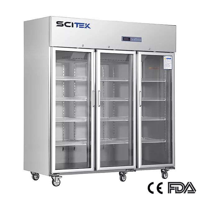 Double Door Laboratory Refrigerator - Gambar 2