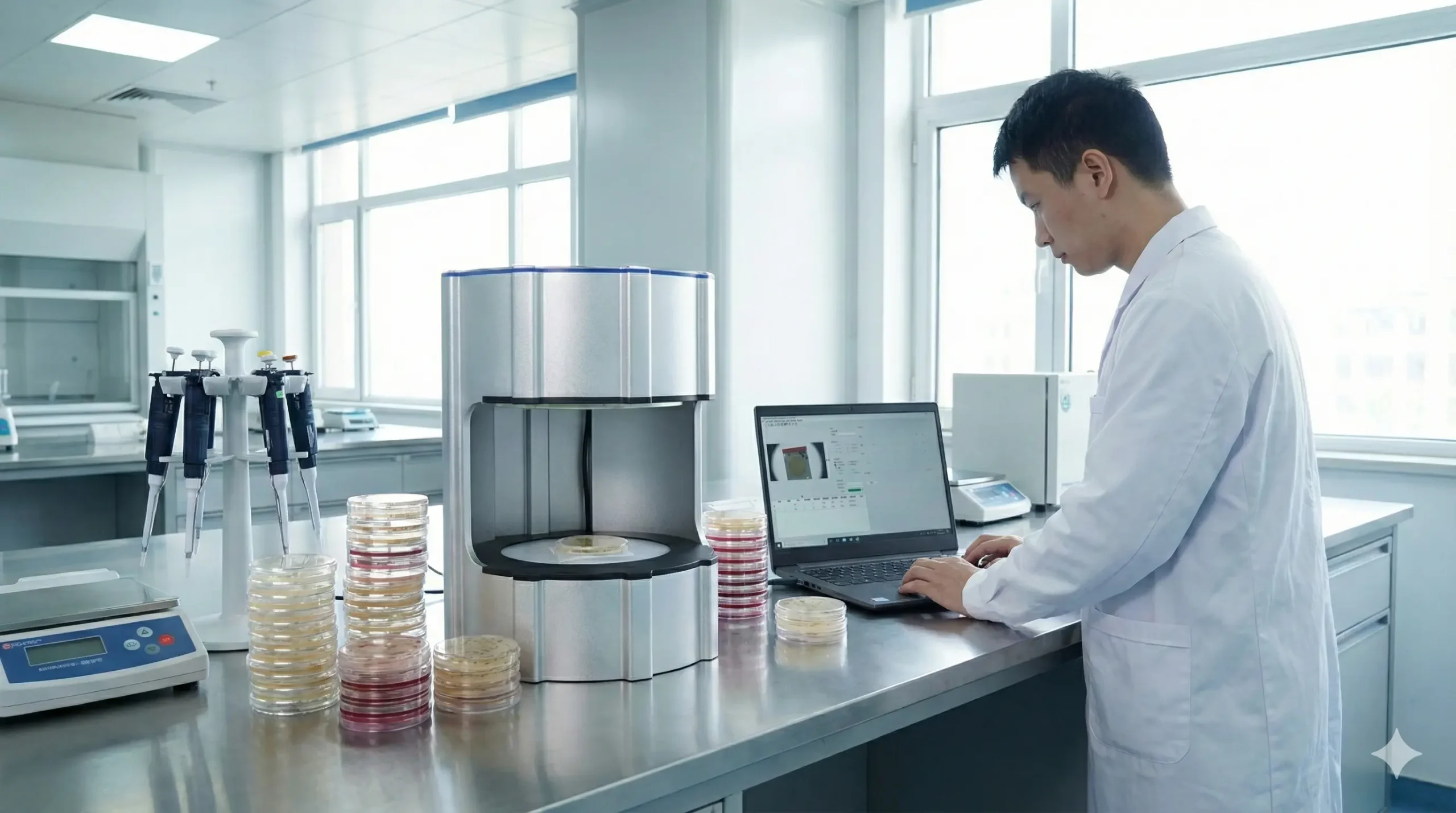 Automatic Digital Colony Counter