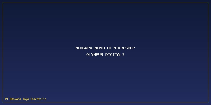 jual mikroskop olympus digital